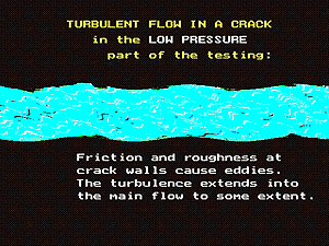 Water test turbulent 