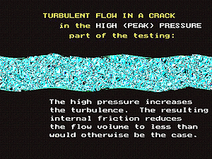 Water test turbulent 